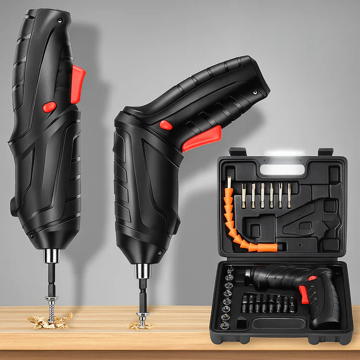 Destornillador Electrico Smart™- con Kit Completo - ¡Haga clic en el botón de compra y obtenga un descuento EXTRA!