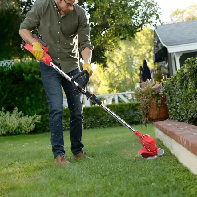 Guadaña Inalámbrica de Alta Potencia - Transforma tu jardín en segundos! Bateria Extra + Regalos