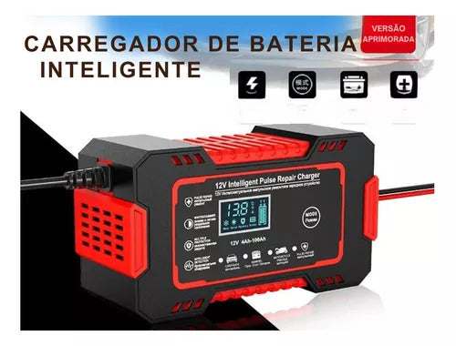 Cargador Inteligente de Baterías para Automóviles - Power Charge